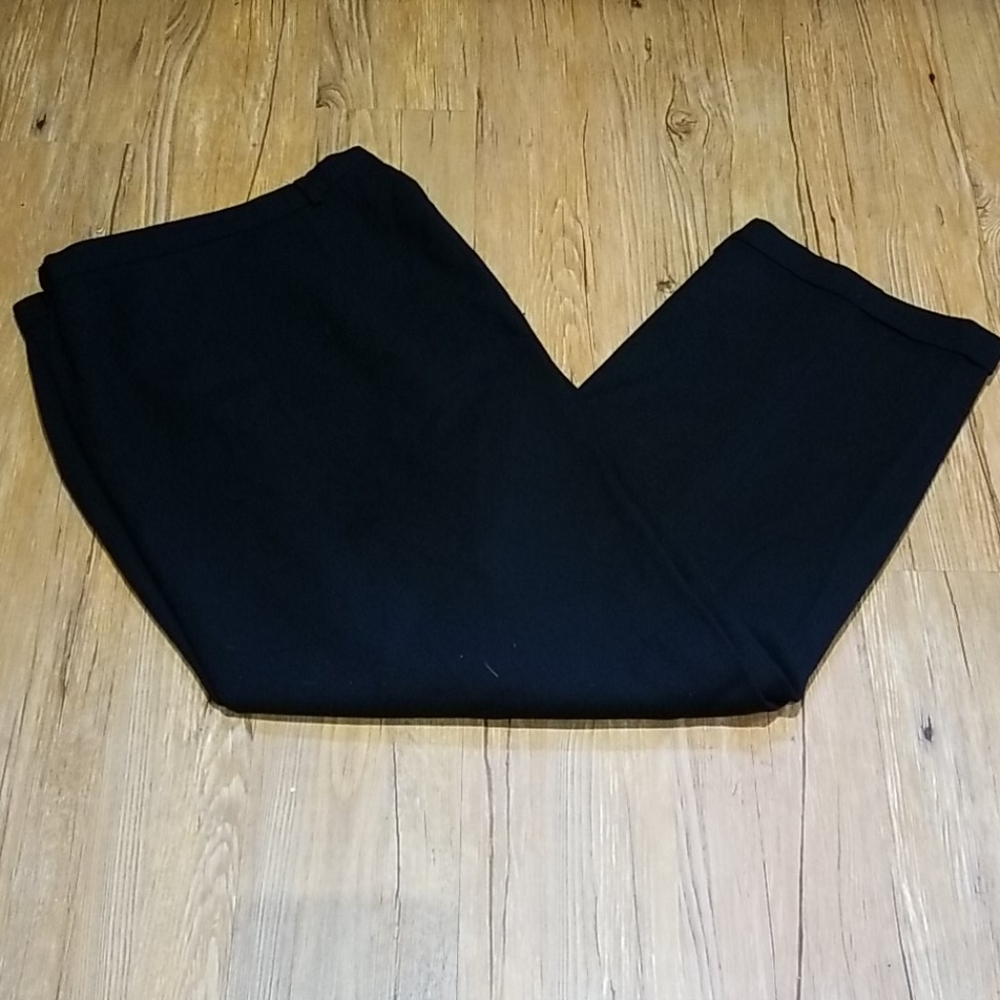 Chaus black wool dress pants